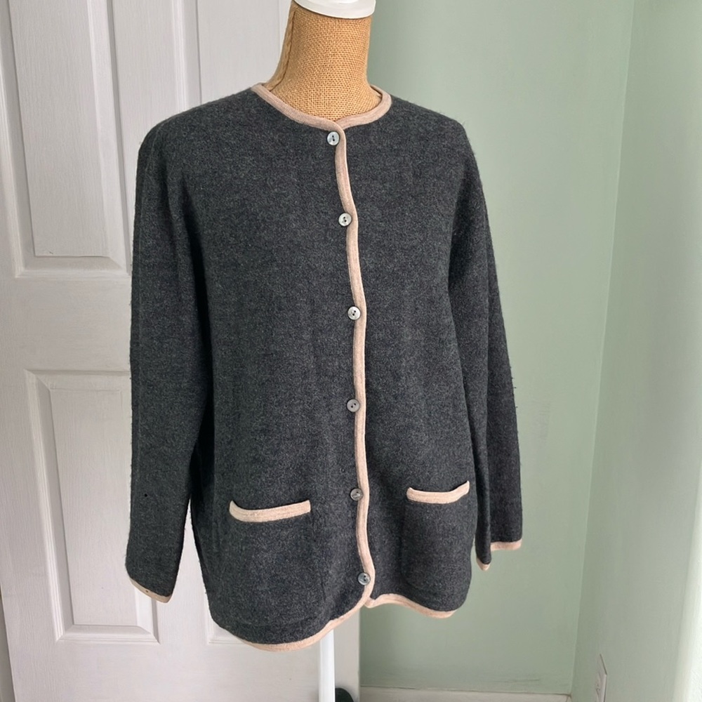 Vintage Pendleton Button-Up Sweater